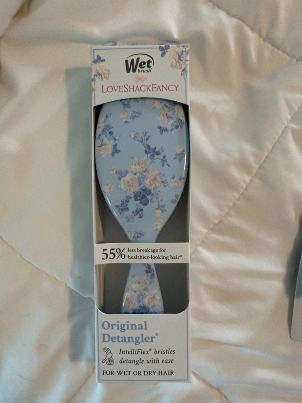 Wet Brush LoveShackFancy Floral Original Detangler - Light Blue